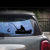 Fashion Fishing Fish Boat Pattern Truck Car Stickers Window Decals Decoration