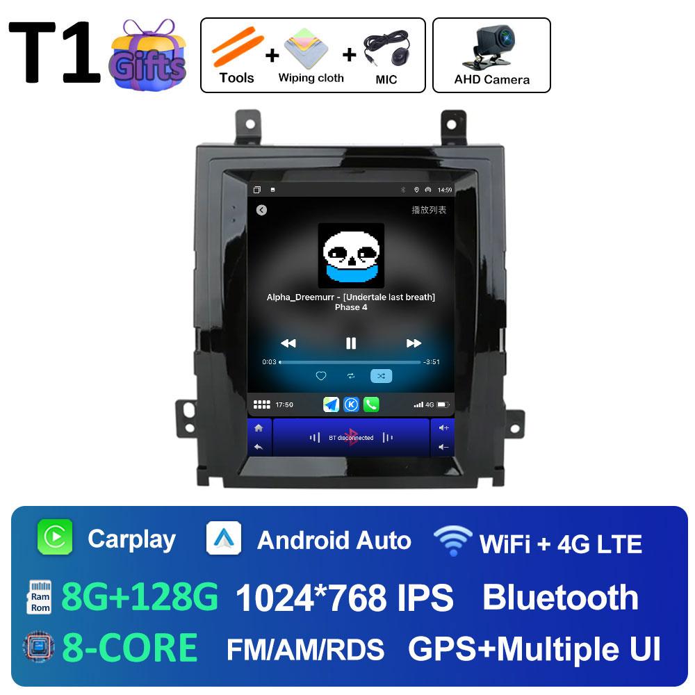 Для Cadillac Escalade 2007 2008 2009 2010 2011 2012 2013 Android Auto Беспроводной Carplay 9,7 дюймовый Сенсорный экран WIFI Аксессуары 4G