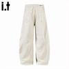 CHOCOOLATEit Men's Loose Fit Cotton Cargo Pants