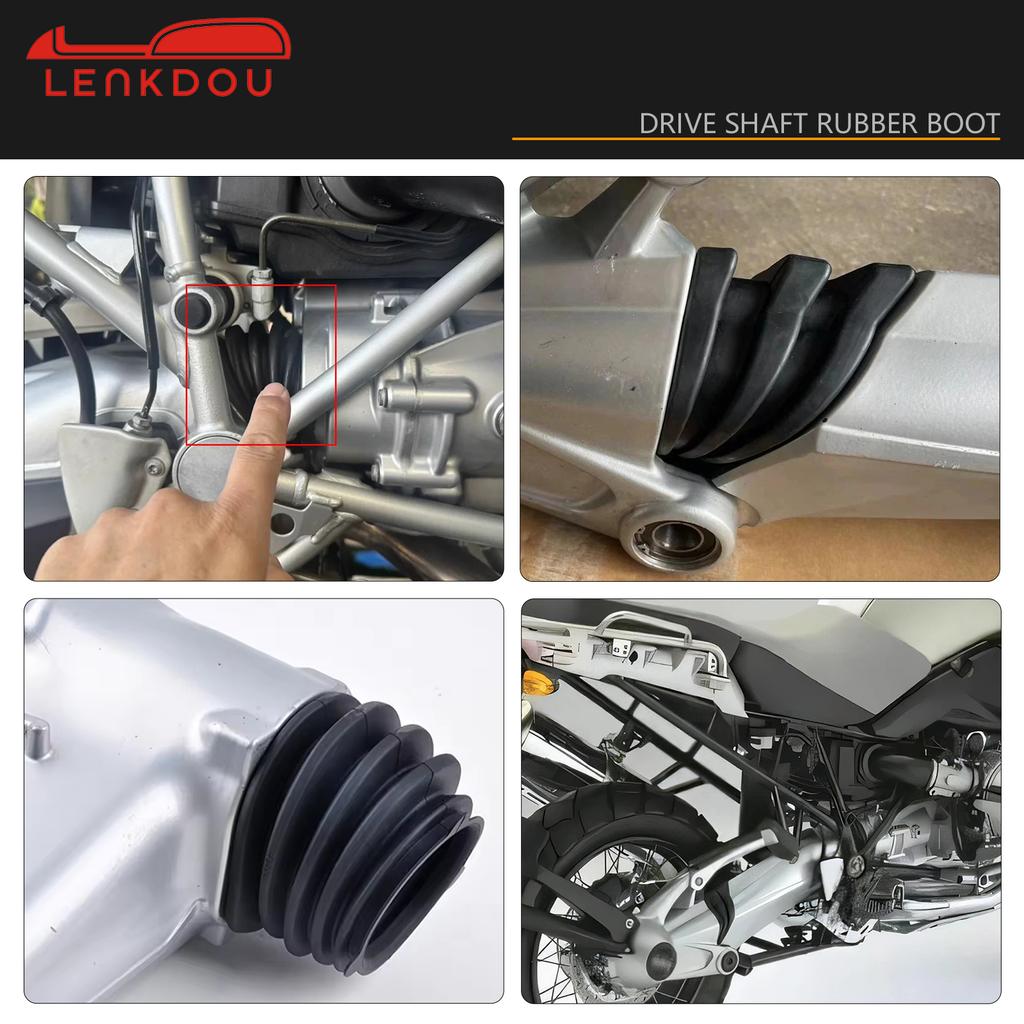 For BMW R1200GS R RT ST R900 R nineT HP2 Motorcycle Transmission Shaft Rubber Sleeve Dust Cover Replace OEM 33177685599