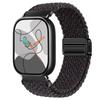 Для Redmi Watch 6/5/4 XiaoMi Mi Band 8 Pro Магнитный плетеный нейлоновый ремешок с быстросъемными креплениями, регулируемый, дышащий, спортивный браслет