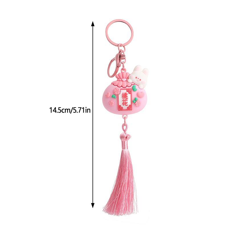 Праздник лодок-драконов в китайском стиле, счастливая сумка, милые мультяшные животные, кисточки, брелок, подвески, украшения, украшения, подарки для пары