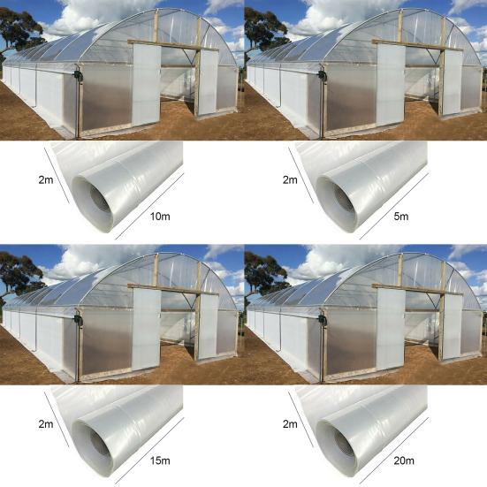 Парниковая пленка Экологичная Водонепроницаемая ПЭ Пластиковая Покрывная Пленка для Сельскохозяйственного Выращивания