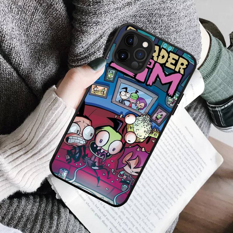 Чехол для телефона YNDFCNB Invader Zim для iPhone 11 12 13 Mini Pro Max 8 7 6 6S Plus X 5 SE 2020 XR XS Funda Case
