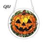 Acrylic Hanging Art Halloween Puzzle Suncatcher Window Hanging,7.87 Inch Sun Catcher Decoration Double-sided Translucent Ornament, Ideal