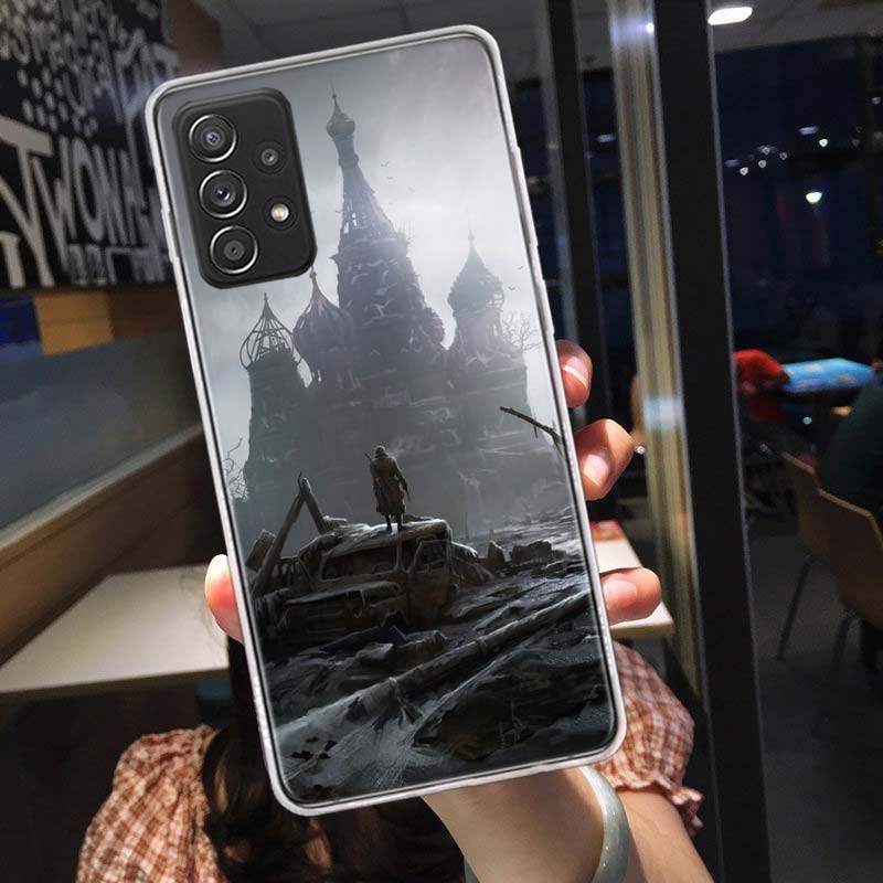 Чехол для телефона Metro 2033 для Samsung A54 A57 A37 A17 A14 A15 A12 A24 A34 A55 A35 A25 A52S A07 A05S A04S A22 A32 A72 Galaxy Note 20