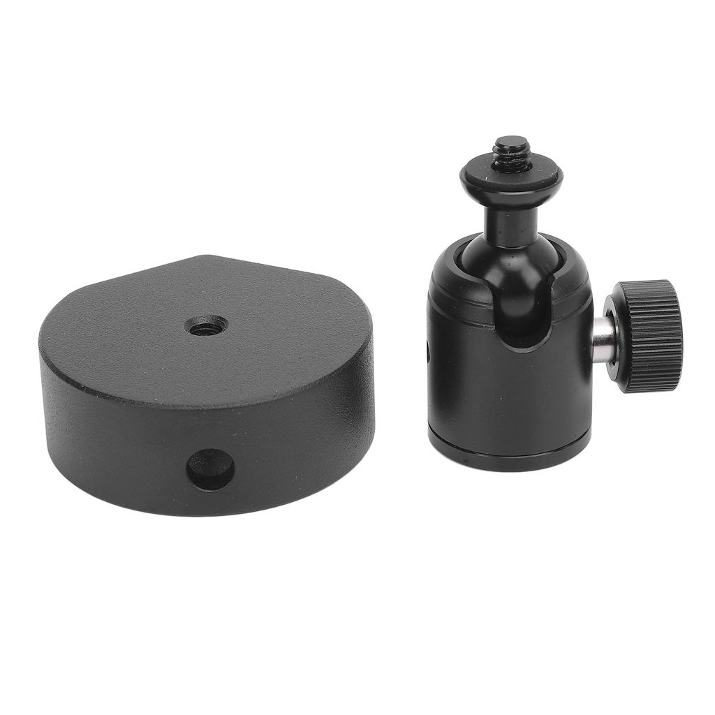Комплект адаптеров для крепления штатива к спутнику, шаровая головка из алюминиевого сплава и крепление, адаптеры для штатива для Mini Black