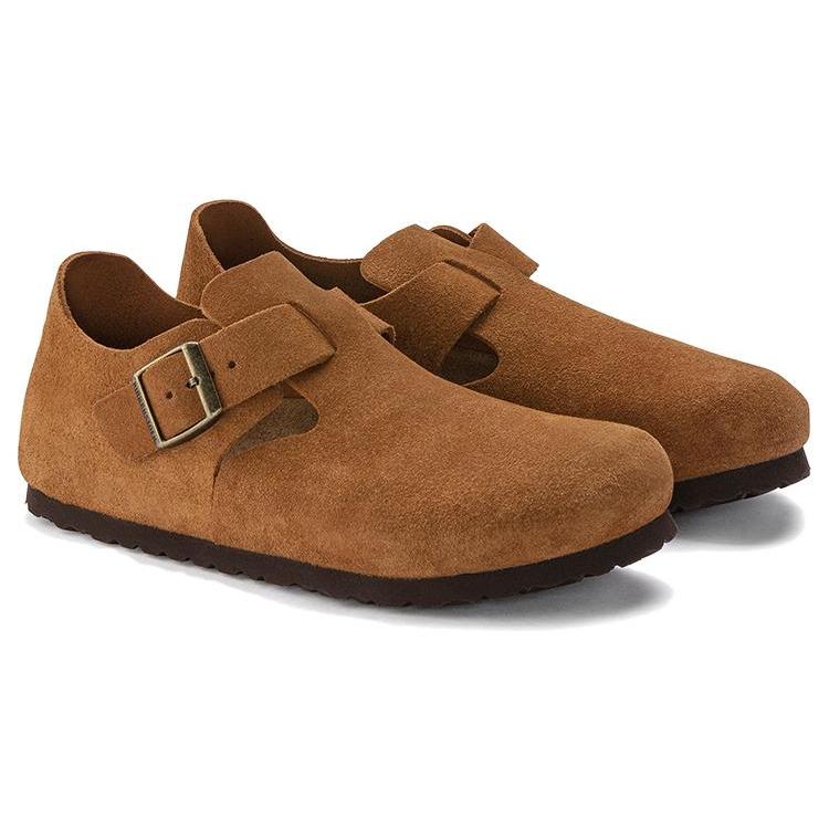 Birkenstock Лондонская Замшевая Кожа 'Норка' 1023519