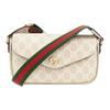 Gucci Конверт GG Supreme Красный Зеленый Ремень-лента 764961-2ZGMN-9643