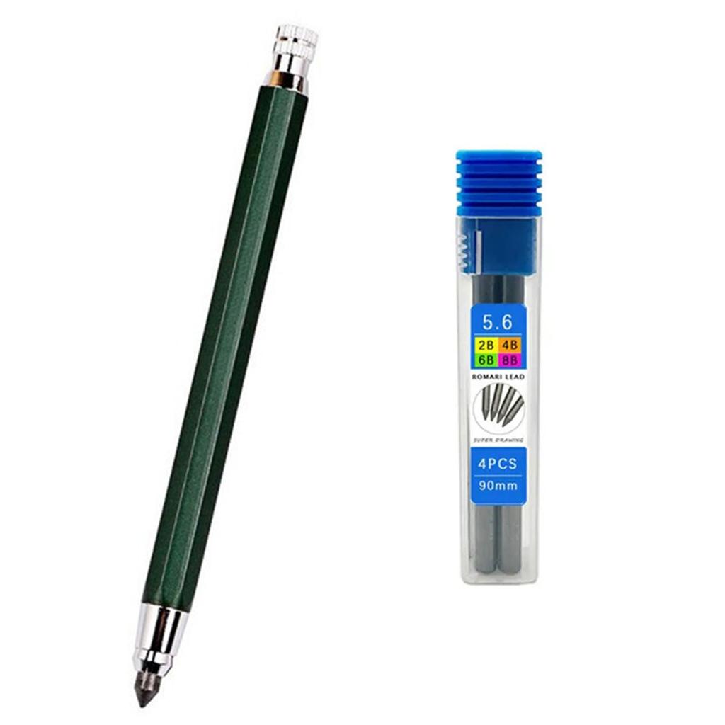 5.6mm Mechanical Pencils Drawing Pencils Sketching Pencils Artist Pencils School Supplies for Artist Adults Student