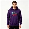 Men's Anime Printed Pullover Hoodie Casual Long Sleeve Sweatshirt for Daily Wear