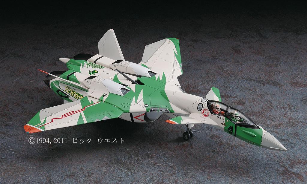 Hasegawa Macross the Ride Thunderbolt двухместная пластиковая модель 65795 VF-11D 1/72