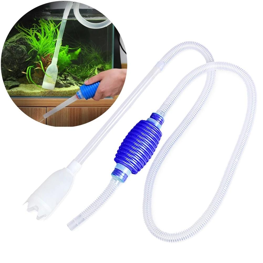 Aquarium Siphon Aquarium Siphon Pump Fish Tank Cleaner Plastic
