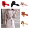 Women Wide Waist Belt Waistband Outerwear for Woolen Coat Multicolored Winter Coat Waist Belt with Buckle