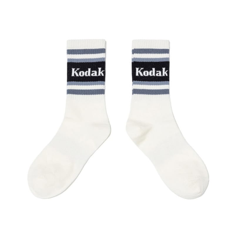 KODAK Apparel Multi Kodacolor Crew Socks BLACK