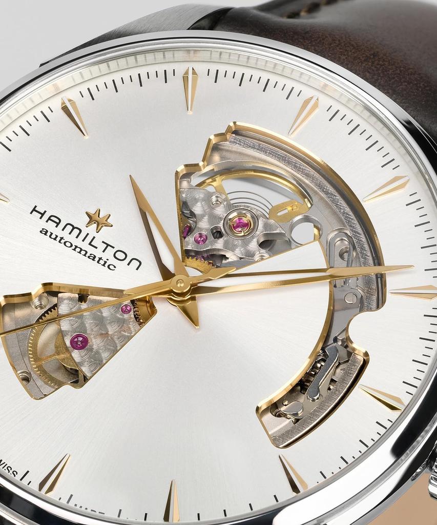 Hamilton Jazzmaster Skeleton Automatic Watch H32675551 Gent with Official Warranty (Officially Imported)
