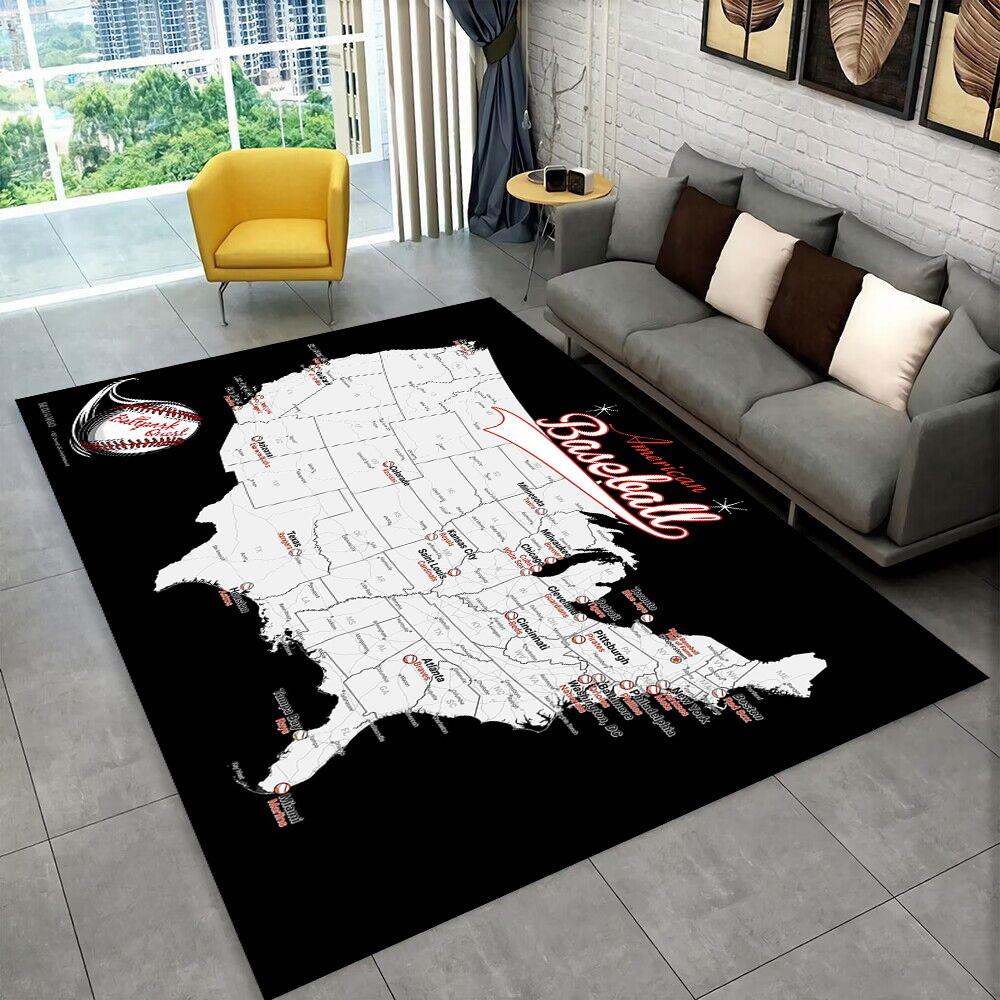 27 Style Sports City Event Map Racing Track Carpet Rug for Home Living Room Bedroom Sofa Doormat Decor,kids Non-slip Floor Mat
