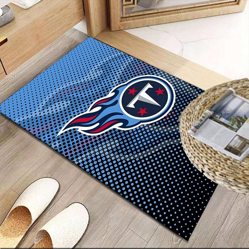 Titans Crest  Carpet, Kitchen Rugs, Yoga Mat, Non-Slip Mats, Rug for Bathroom, Living Room bedroom, Camping Rugs Christmas Gift