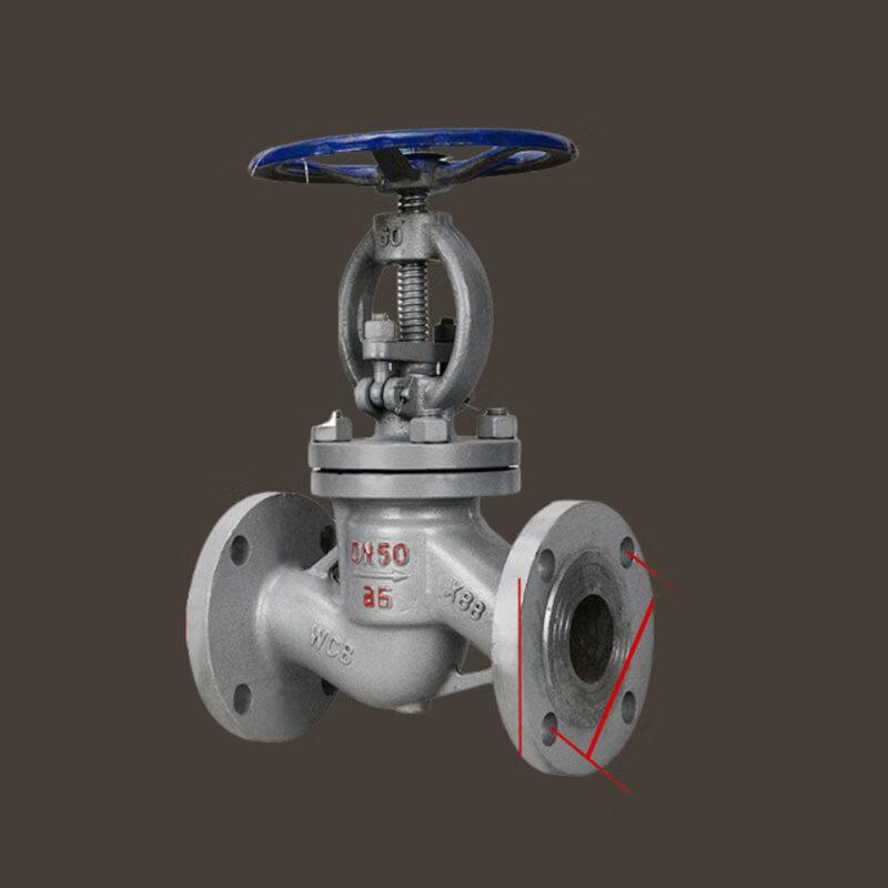 Qi Huang Cast Steel Flange Globe Valve