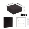8pcs black