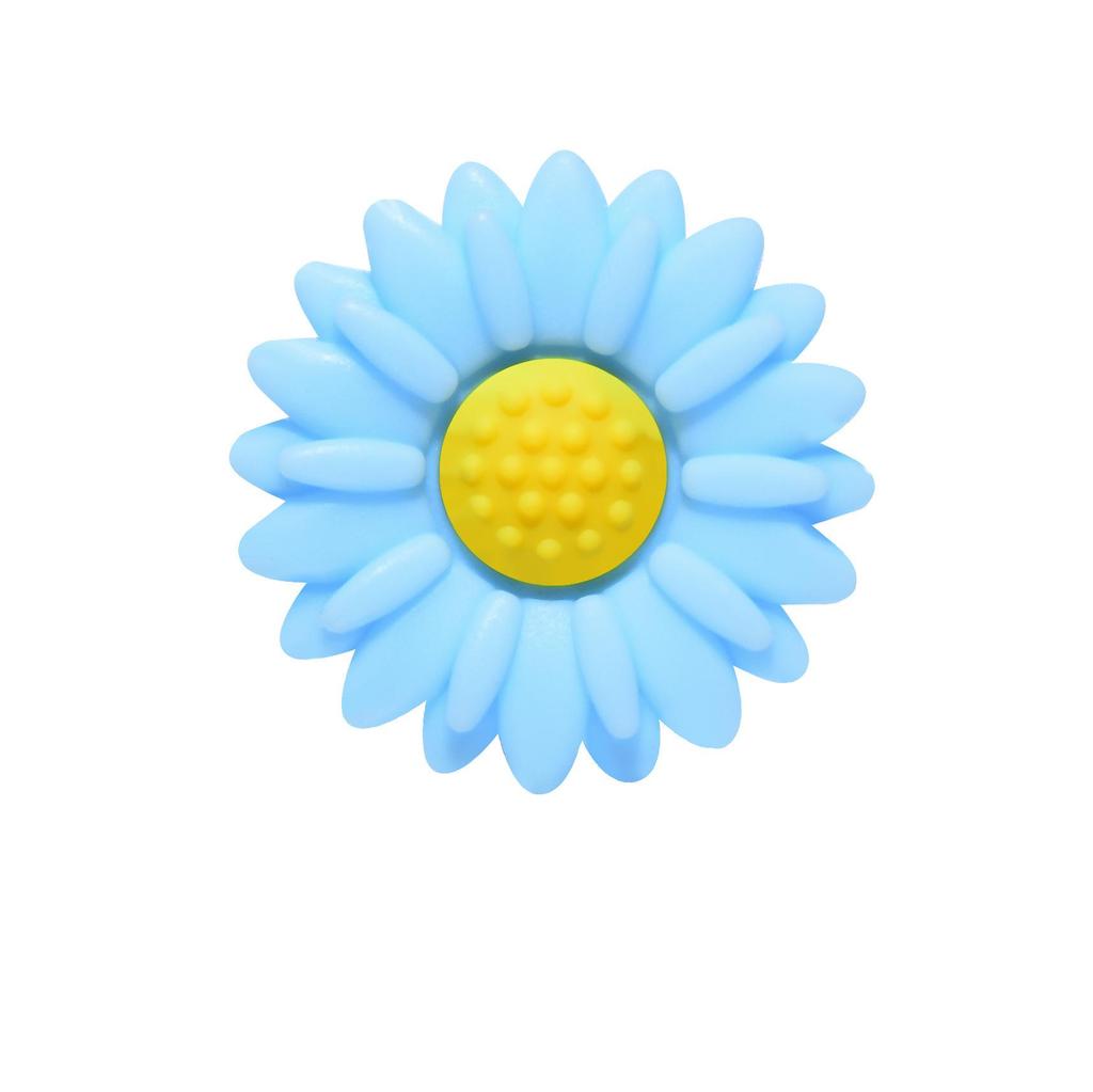 Силиконовые бусины в виде цветка ромашки для изготовления украшений своими руками и браслетов-прорезывателей для зубов для младенцев
