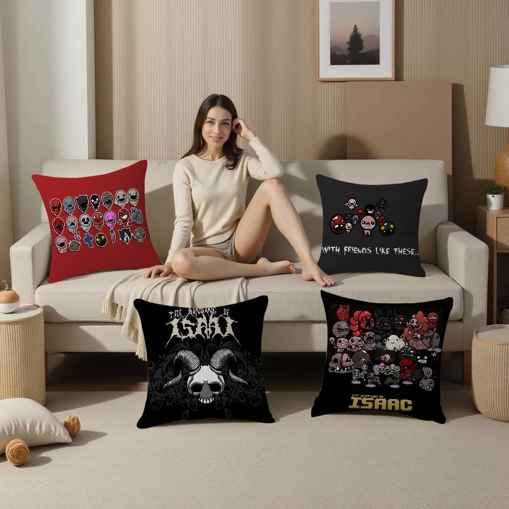 T-The B-Binding O-Of I-Isaac Pillow Gift Home Office Decoration Bedroom Sofa Car Cushion Cover Case 45X45
