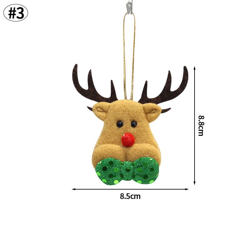 Рождественская подвеска Бабочка Снежинка Подвесная подвеска Декор для рождественской елки Рождественские подвески Реквизит для вечеринки Articulos Para Navidad