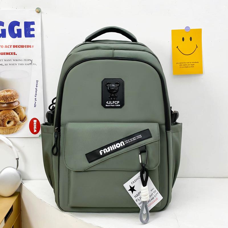 Школьный рюкзак мужской большой емкости в стиле колледжа, рюкзак для отдыха на природе, рюкзак для пар