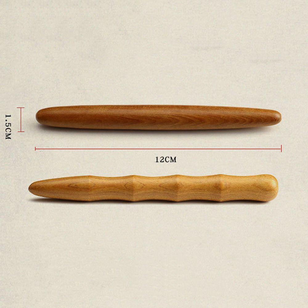 Голова Ноги Пресс Акупунктурные точки Деревянная массажная палочка Массажер для ног Массажные палочки для тела Инструмент для ухода за кожей