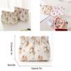 Cute Makeup Bag Cloth Storage Bag Automatic Closure Waterproof Purse Portable Earphone Charging Line Cosmetic Lipstick Jewelry