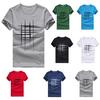 Ramidos Men Printing Tees Shirt Short Sleeve T Shirt Cotton Casual Blouse