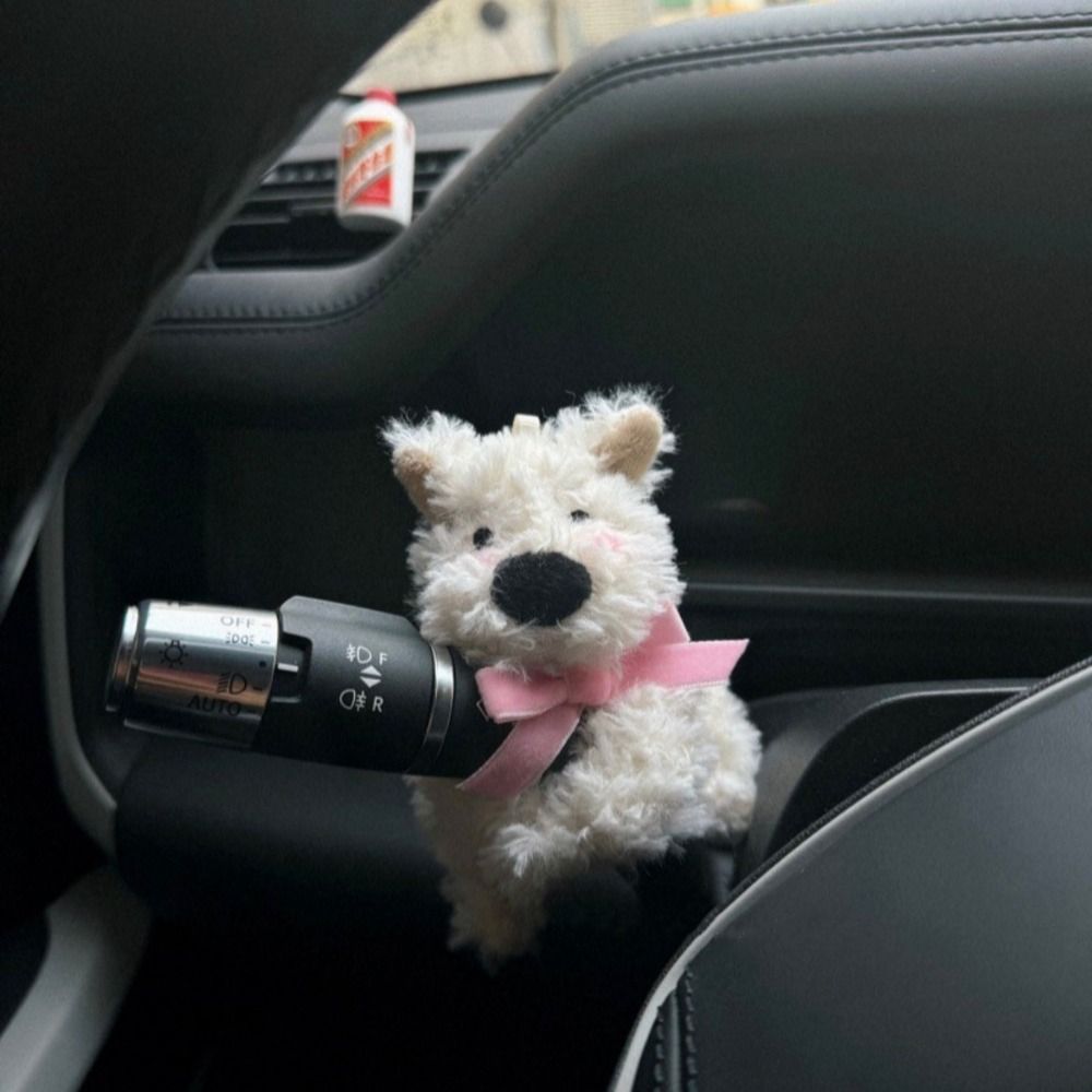 Клатч-украшение West Highland White Terrier Мультяшные куклы Декорация бампера автомобиля Подвесное украшение Щенячье декоративное