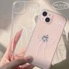 Прозрачный чехол с принтом разноцветных бантиков для iPhone 17 Air 16 14 12 11 Pro Max 15 Plus 13 Mini 16E Прозрачный TPU Ударопрочный чехол для телефона