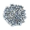 BCR032 100 Pieces Car Window Regulator Winder Repair Steel Cable Wire Rope End Fitting Pin Stop Sleeve Crimp Rivet 7x6.3/1.7 Mm