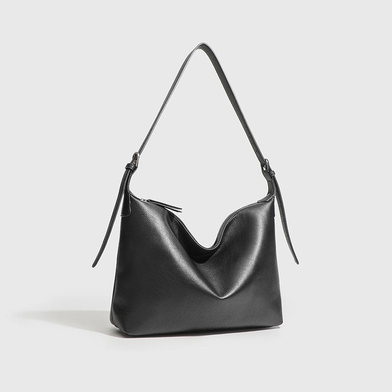 Spring And Summer Soft Leather Versatile Bag Small Bag, First Layer Tree Paste Cowhide Messenger Bag, Light Dumpling Bag, Shoulder Bag