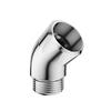 New Copper Shower Head Elbow Adapter 135 Degrees Silver Arm Angle Adapter Handheld Shower Head Connector
