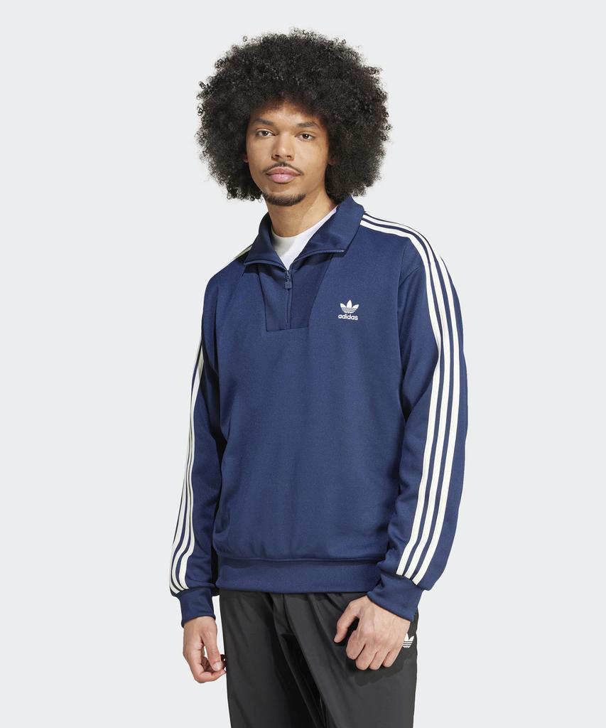 adidas Спортивная кофта с воротником-стойкой - Темно-синий / Iz4805