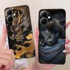 For Infinix Smart 20 Case X6840 X6840B Luxury Bow Flowers Painted Cover Soft Silicone Case For Infinix Smart 20 Smart20 4G Shell
