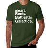 Bears Beets Battlestar Galactica Shirt - The office Shirt. T-Shirt tees blanks men graphic t shirts