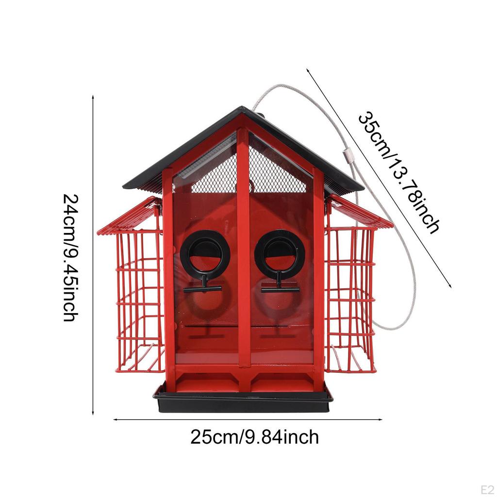 Bird Feeder Feeding Dish Tray,Decorative,Metal,Feeding Station,Hummingbirds for Yard Garden