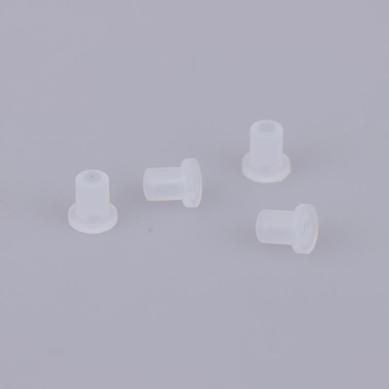 50Pcs Ciss Hollow Plug Transparent Ink Rubber Plug Empty Connector For Cartridge