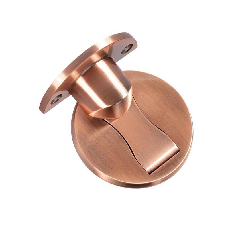 NAIERDI Магнитные дверные упоры Дверной стопор из нержавеющей стали 304 Скрытые дверные держатели