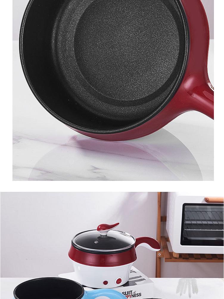 Многофункциональная мини-электрическая плита: Сковорода и кастрюля с антипригарным покрытием для офиса, общежития и студентов