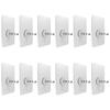 12x Transparent Color Punch-Free Screw Stickers For Easy Installation Strong Hold Wall Picture Hook
