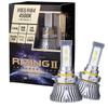 Sphere Light SRHB045-02 2 Car LED Headlight, RIZING2, HB3/HB4/HIR2 (12/24 V) 4,500K, 4,800 Lm (Sunlight), Made In Japan