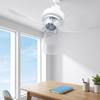 Detachable Electric Fan AC85-265V E27 Screw Mouth Fan Portable Ceiling Fan  Living Room