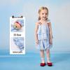 PawinPaw Baby Girl Bear Print Suspender Bloomer Set