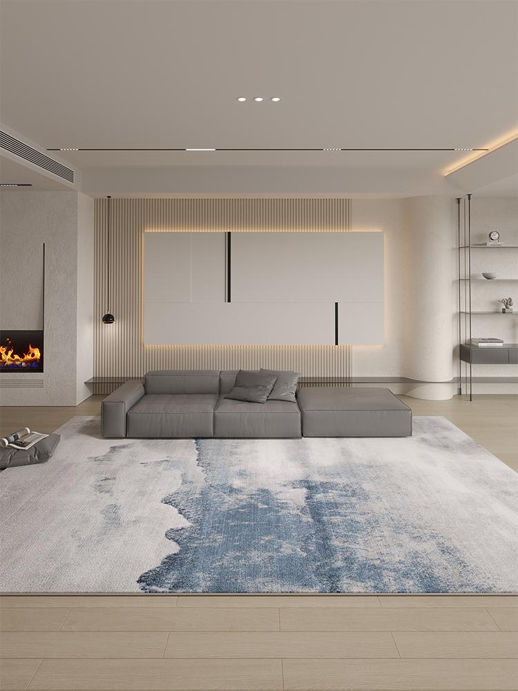 Modern Luxury Carpets for Living Room Large Area Bedside Carpet Minimalist Bedroom Decor Splash Ink Rug Mat