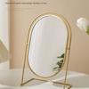 360° Rotatable Nordic Makeup Mirror Iron Frame Desktop Stand Mirror Vanity Mirror  Makeup Tools