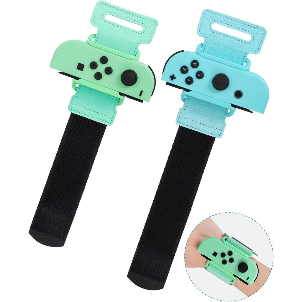 2 шт. Чехол для геймпада, портативный, чувствительный, ударопрочный, без помощи рук, регулируемый эластичный ремешок для геймпада, контроллера для переключателя/переключателя OLED